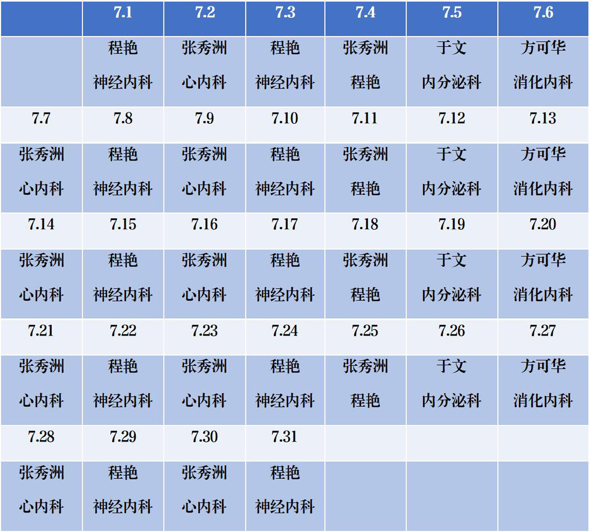 濱州市人民醫(yī)院機關院區(qū)2025年7月份專家排班表(1)_01.jpg 濱州市人民醫(yī)院機關院區(qū)2025年7月份專家排班表(1)_01.jpg